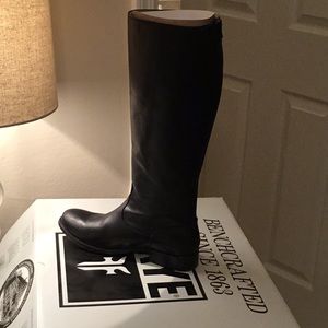 Frye Melissa Button Back Zip Tall Boots